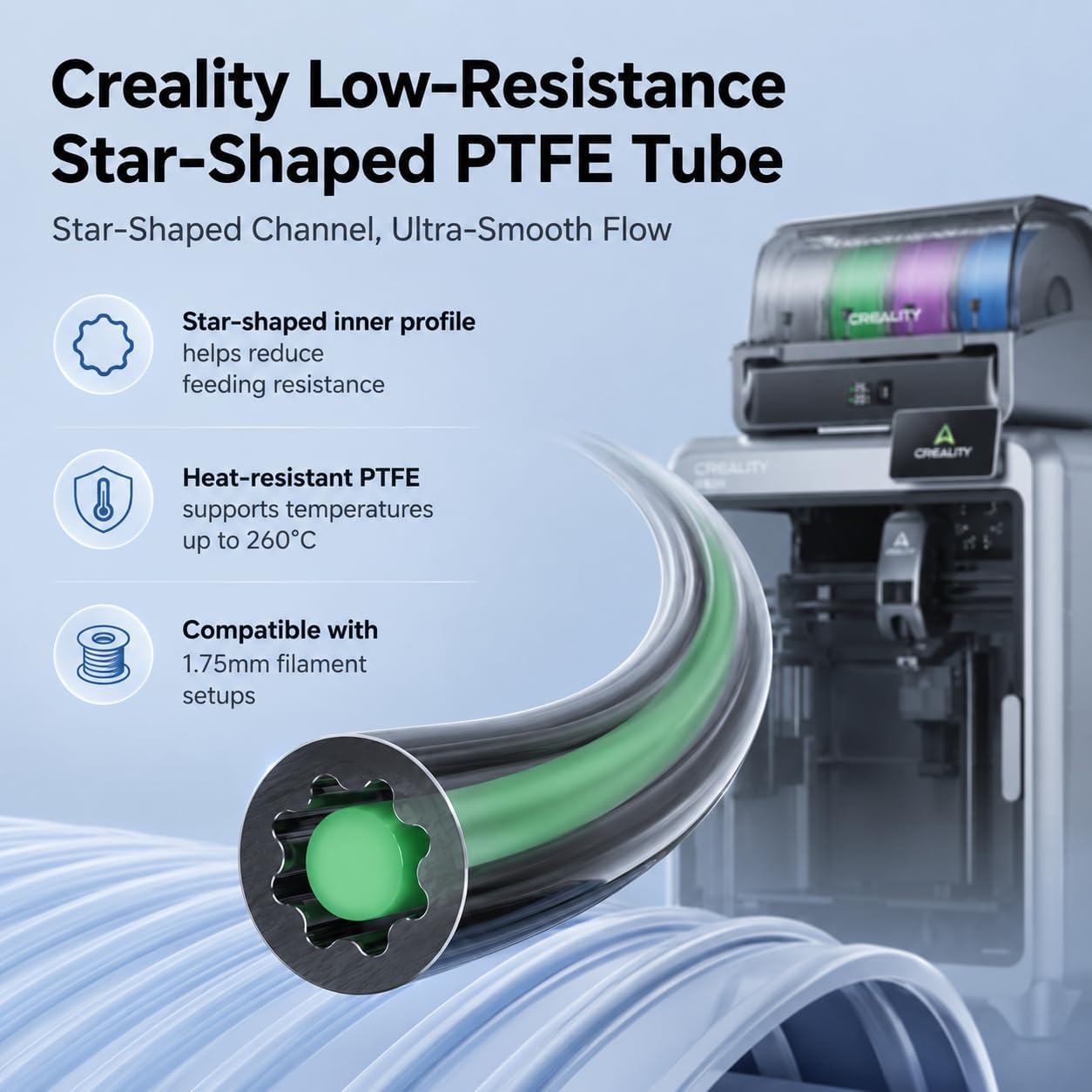 Tubo in PTFE ufficiale Crealit - Ptfe Tape Thread recensione e prezzo