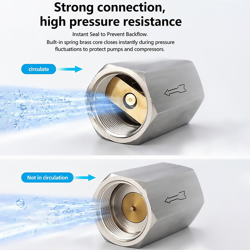 Valvola di non ritorno in acci - Compression Fitting Brass recensione e prezzo
