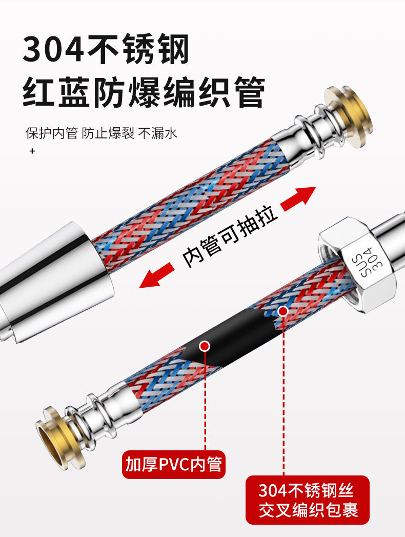Tubo flessibile per doccia in  - Flexible Hose Braided recensione e prezzo